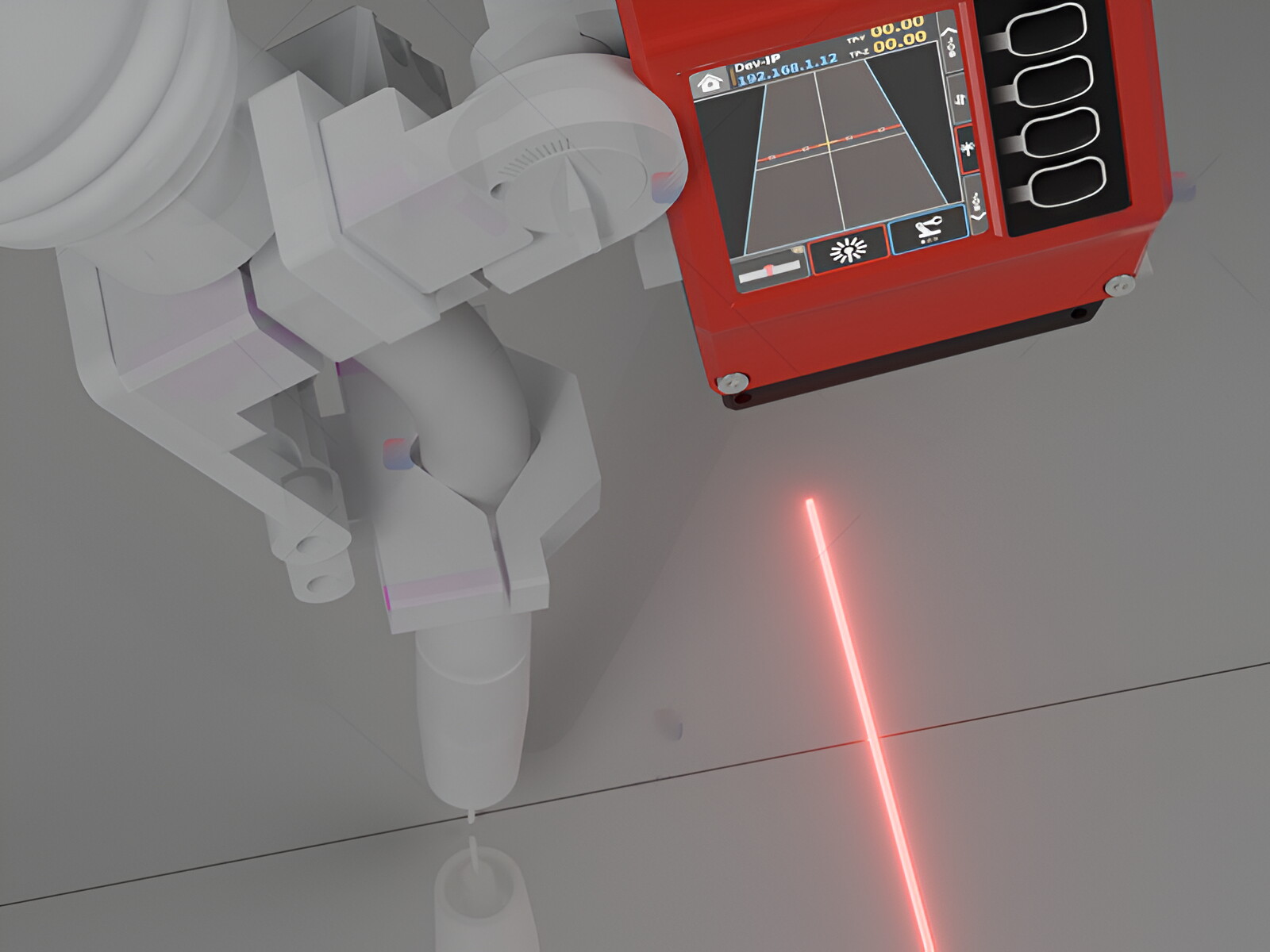 Intelligent MIG MAG Welding Seam Tracking Finding Laser Vision Full Color Camera Sensor IL-PF100 - Image 2